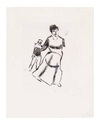 Mutter und Sohn, plate 2 from "Mein Leben (Ma Vie)"