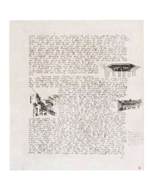 Out for Inns (24 unbound portfolio of pages plus cover in brown paper)