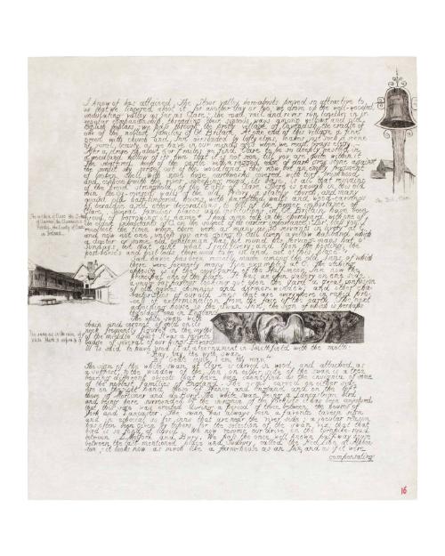 Out for Inns (24 unbound portfolio of pages plus cover in brown paper)