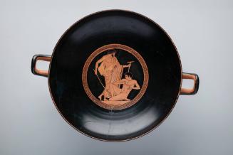 Drinking Cup (Kylix) with Boxers and Javelin Throwers