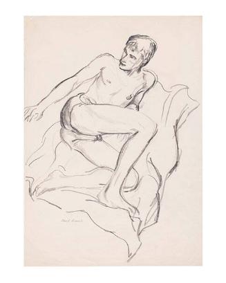 Reclining Figure, Portrait of Paul Cadmus