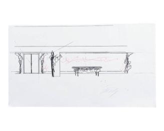 Preparatory Design Drawing for Confluence (TMA 1999.13 a-f)