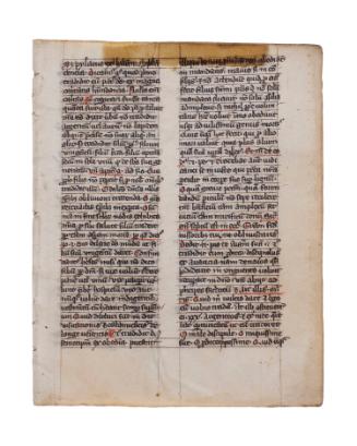 Single leaf from Mss. Book