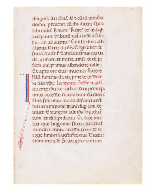 Leaf from a Lectionary, No. 3