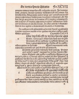 Leaf from Declaratio Difficilium Terminorum