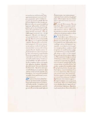 Manuscript leaf from the Writings of Saint Jerome, No. 35