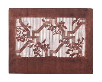 Stencil for dyeing fabrics