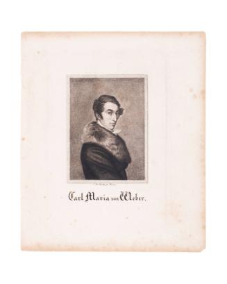 Portrait of Carl Maria von Weber
