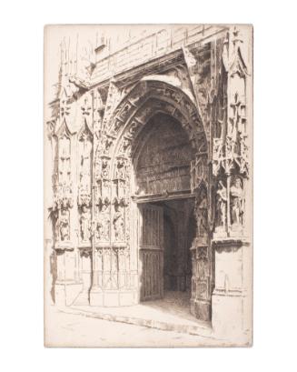 Central Portal, Eglise St. Merri, Paris