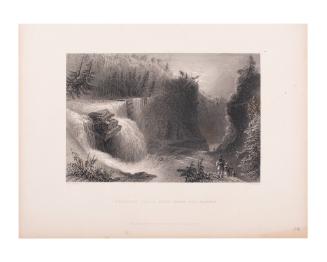 Trenton Falls, View Down the Ravine (after William Henry Bartlett)