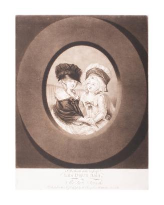 Les Deux Ami, or The Two Friends (after J. R. Smith) (Hannah Croome Smith and Mrs. Prothero)