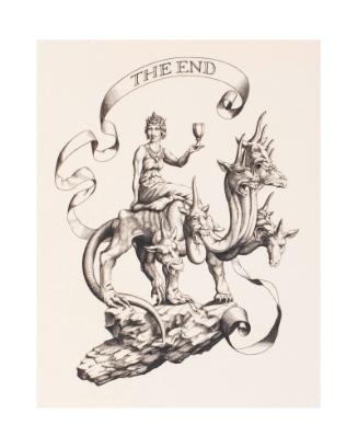 Tail-piece to the New Testament, Nonesuch Bible, Vol. 5. (The Whore of Babylon)