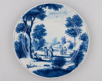 One of a Pair of Plates