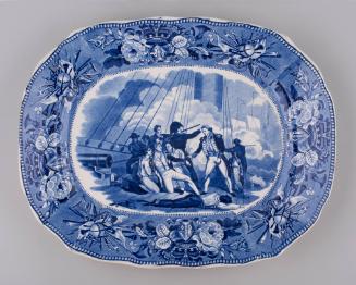 Platter: Death of Lord Nelson