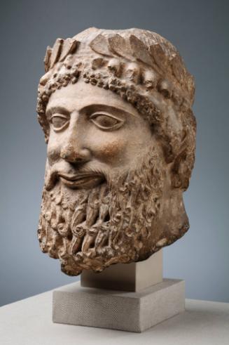 Head from a Statue of a Worshipper