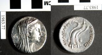 Dekadrachm of Arsinoe II