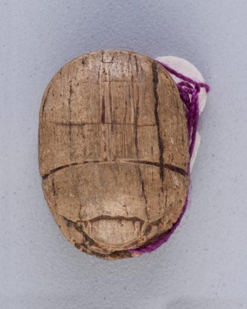 Scarab Amulet with Geometric Pattern