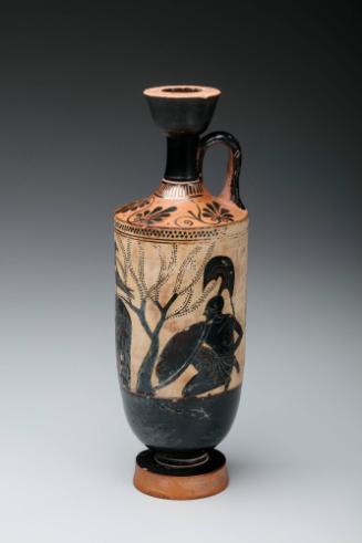 Lekythos with Achilles Ambushing Polyxena