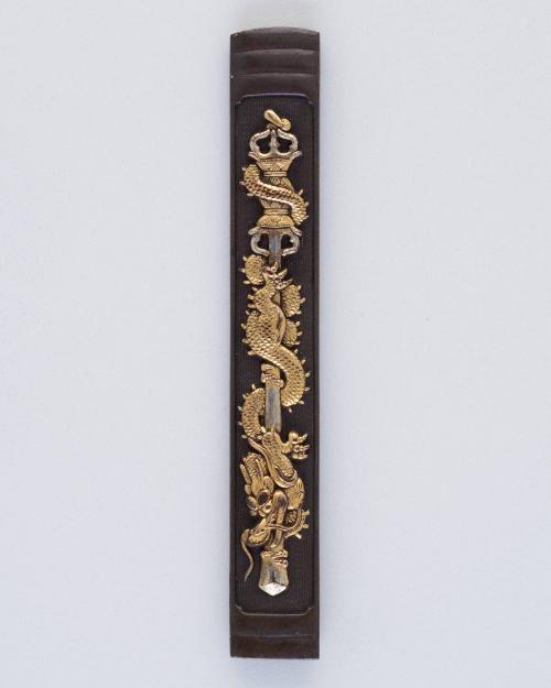 Kozuka: Dragon Entwined Around a Sacred Sword