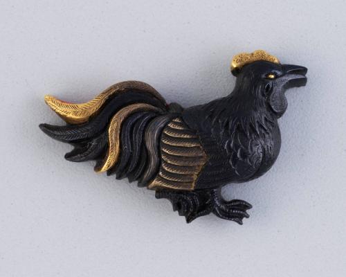 Menuki: Rooster