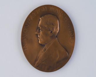 Medal: Commemorating the Inauguration of Wilson and Marshall