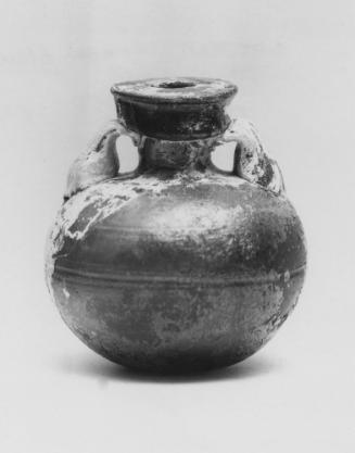 Spherical Bottle with Two Handles (Aryballos)