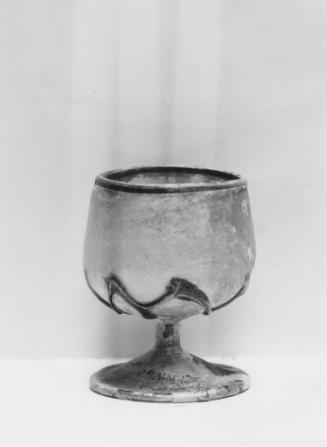 Goblet-Shaped Vessel on Stem (Wine glass)