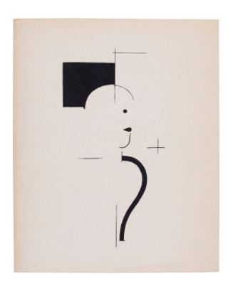 Oskar Schlemmer: Handzeichnung