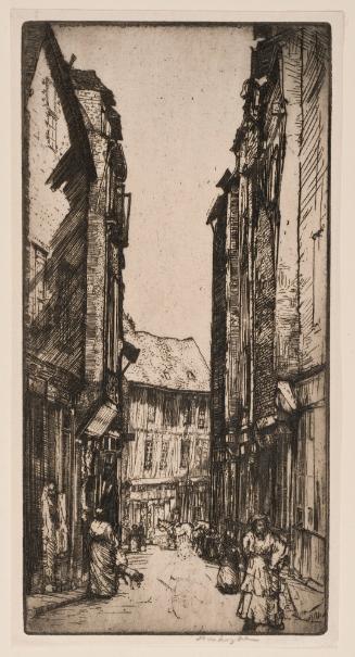 Rue de Halls, Vannes, Brittany