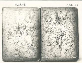 Letter pad cover of Cruikshank