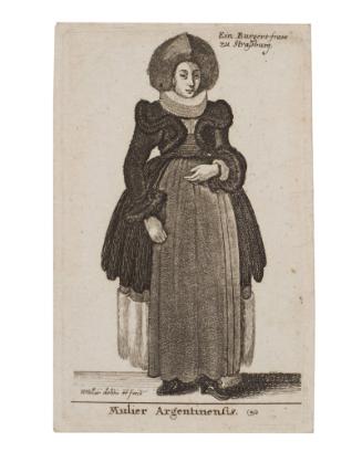 A Young Girl, plate 55 from: Theatrum Mulierum oder Aula Veneris