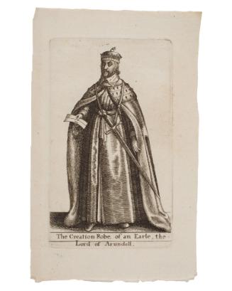 Creation Robe of an Earl, plate 2 from: English Costumes of State