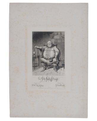 Sir John Falstaff, from the portfolio The Life of Falstaff