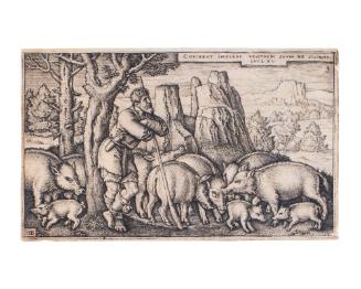 The Prodigal Son with the Swine