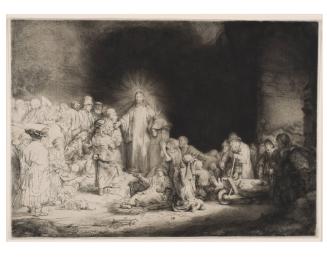 Christ Preaching (The Hundred Guilder Print) (H. 236 II/II, B. 74 II)