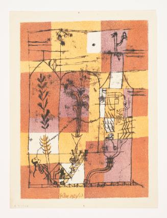 Hoffmanneske Szene (Hoffmannesque Scene), from: New European Graphics, Portfolio I: Masters of the State Bauhaus, Weimar
