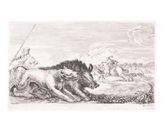 (Wild boar heading toward the right) from Animal Hunts