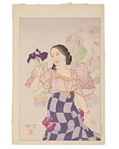 Portrait of Chamorro Woman-Violet, from the series: Seven Women of the South Seas