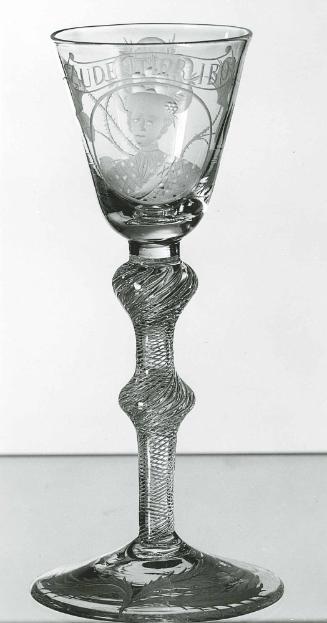 Jacobite Wine glass