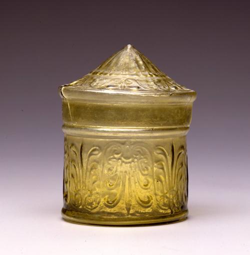 Cylindrical Box (Pyxis) and Conical Lid