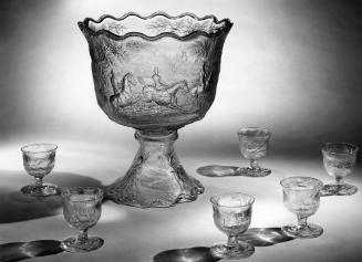 Punch Bowl with Six Cups