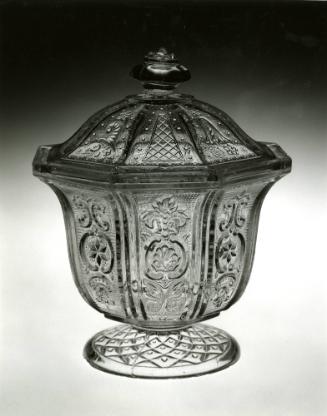 Footed Sugar Bowl and Cover
