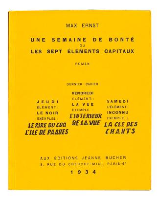 Vol. 5 of Une Semaine de Bonté ou Les Sept Eléments Capitaux