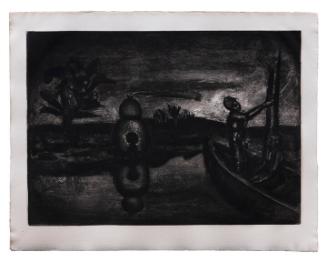 In the Land of Thirst and Terror (au pays de la soif et de la peur...), Plate XXVI from Miserere