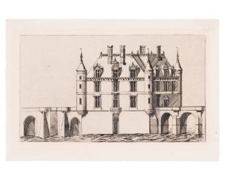 Château de Chenonceau, 1st plate (D-W 57 - B 28 - W 77 - G 25 - S 53 & 54)