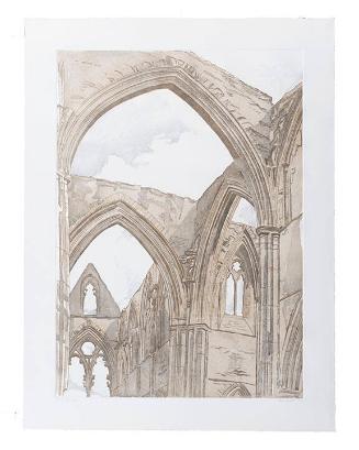 Tintern Abbey from Ruins and Landscapes