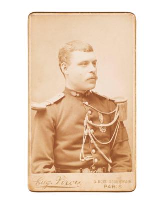 Untitled (half-length portrait of a man in military dress)