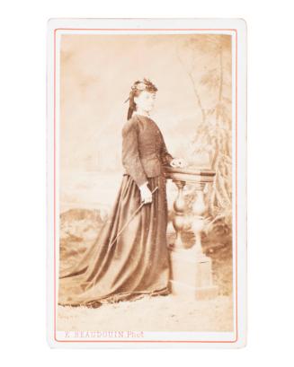 Untitled (woman standing, facing right)