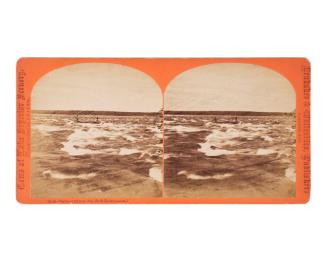Gems of Lake Superior Scenery | Photographed by B. F. Childs. | Brubaker & Whitesides, Publishers | Marquette, Mich. |  No. 99 ... Rapids of the Saut Ste. Marie (Instantaneous.)