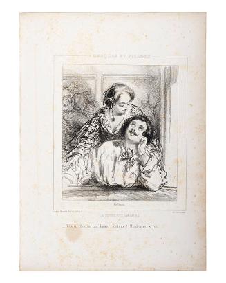 Masques et Visages. "La Foire Aux Amours" No.3